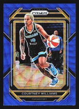 2023 Panini Prizm WNBA #19 Courtney Williams Blue Wave