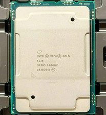Intel Xeon Gold 6138 2GHZ 20 cores 40 threads FCLGA3647 125W cpu processor