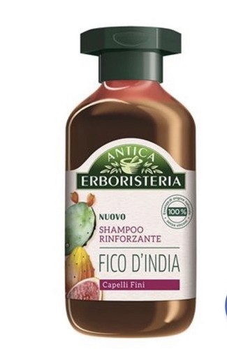 12x Bundle Alte Erboristeria Shampoo 250 Ml. Feigenkaktus Stärkt Made