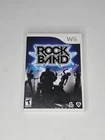 Rock Band (Nintendo Wii, 2008) Complete W/ Manual CIB Tested & Working