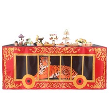 Oudain 6ft Carnival Party Decorations Circus Theme Birthday Party Supplies Circu
