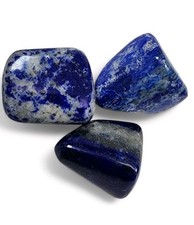 Lapis Lazuli Polished Stones Pakistan 58.8 grams. 3 Piece Lot