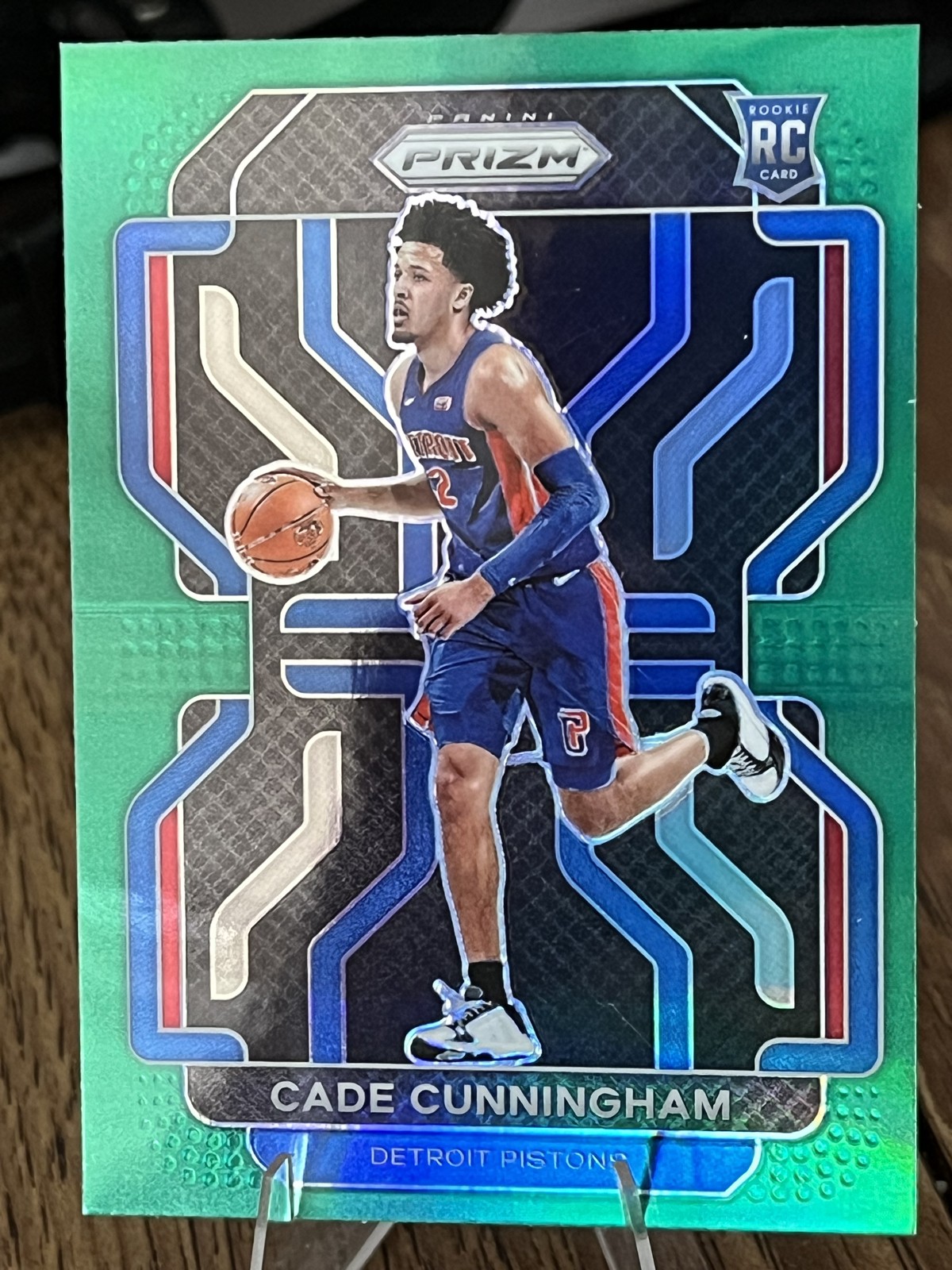 2021-22 Panini Prizm - Cade Cunningham #282 Green Prizm (RC)