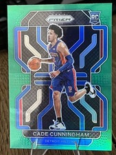 2021-22 Panini Prizm - Cade Cunningham #282 Green Prizm (RC)
