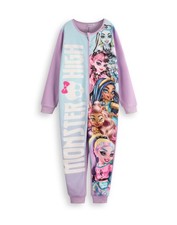 Monster High Purple Character Leg All In One Jumpsuit Girls