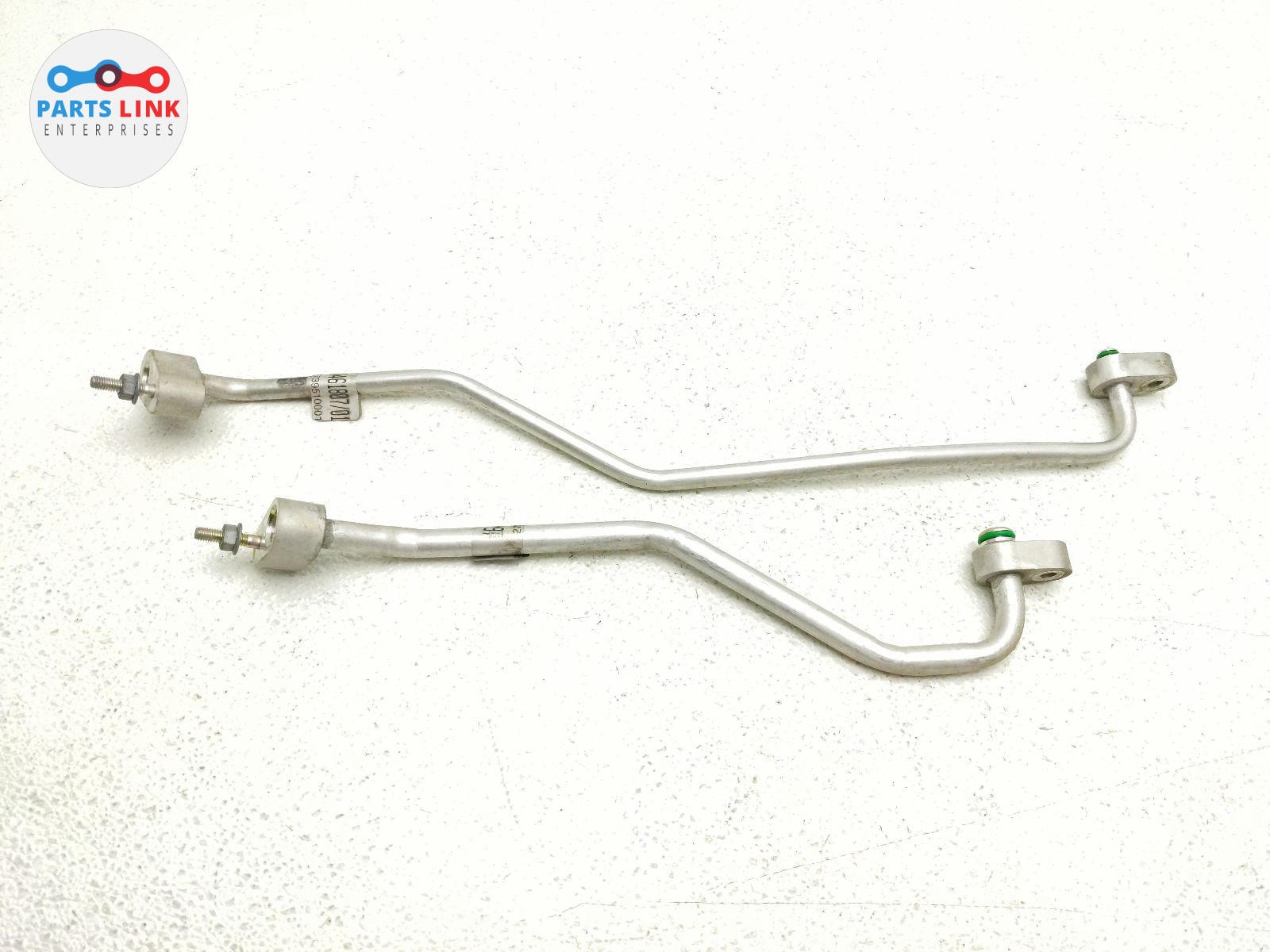2012-14 FERRARI CALIFORNIA FRONT AC LINE PIPE CONDENSER DISCONNECTOR SET F149