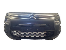 CITROEN C4 GRAND PICASSO BUMPER FRONT COMPLETE IN GREY KTP SHARK MK2 2013 - 2018