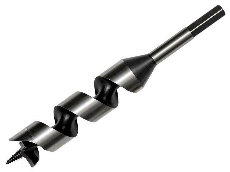 Combination Auger Bit 9626-12 12Mm Hardened Steel Levin Spiral Hex Shank 962612