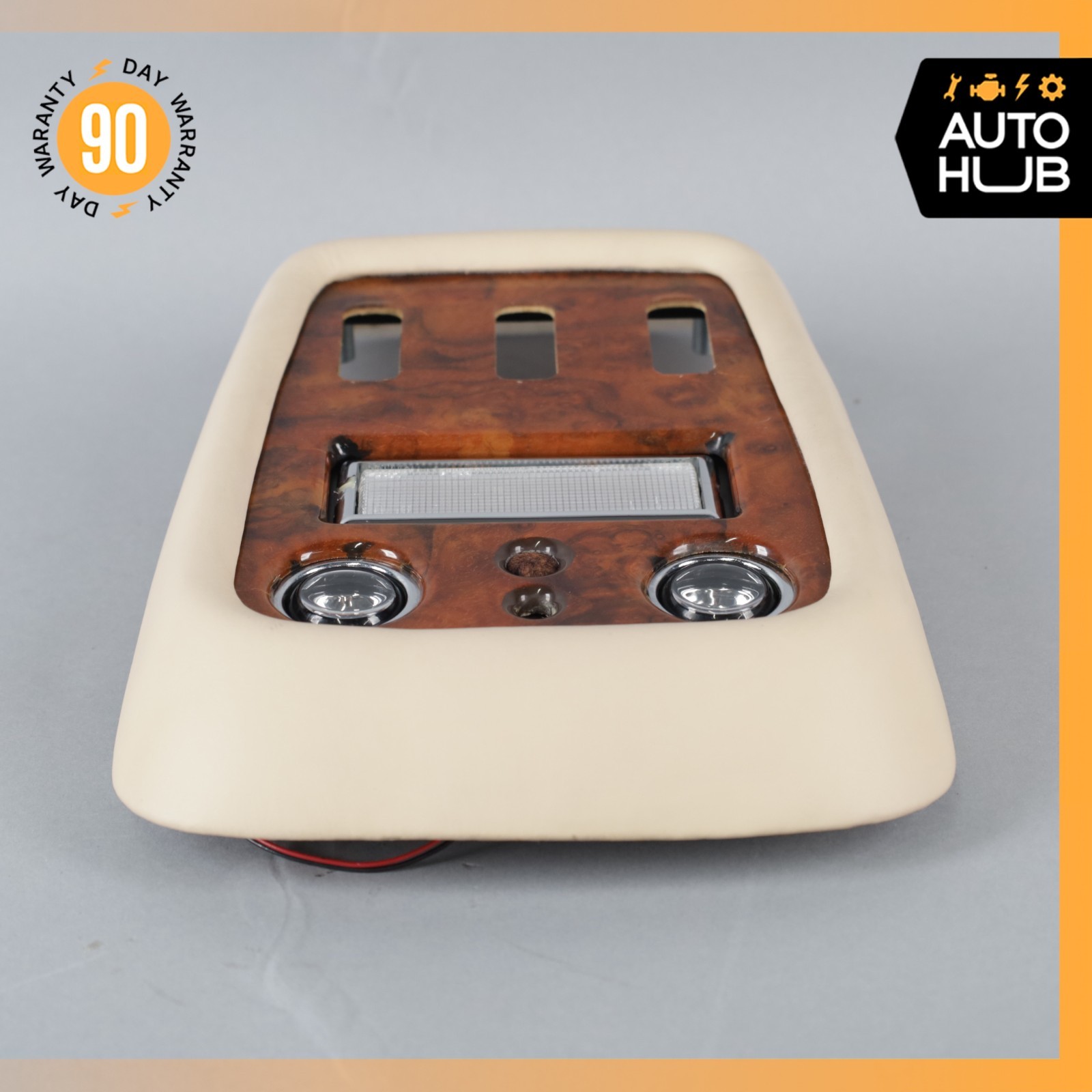 00-02 Rolls Royce Seraph / Bentley Arnage Overhead Dome Light Lamp Wood OEM