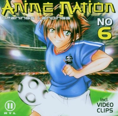 Various - Anime Nation 6 (Cover Wasserschaden / waterdamage) | CD