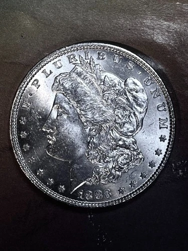 1883 p Morgan Dollar   original Beautiful  GEM BU (3) clearance start .99