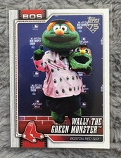 WALLY THE GREEN MONSTER  2026 Topps Series 1 Celebration #M-2 Red Sox Mascot