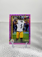 2025 Topps Chrome Football - Jalen Ramsey Pink Wave Refractor /250 - Steelers SP