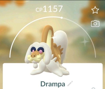 Pokémon Go/Shiny Drampa/Registriert oder Unregistriert Tr@de Verfügbar 