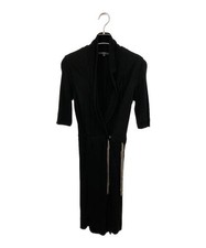 GUCCI                    Chain wrap dress black 235434 X6089