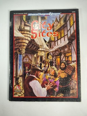 City Sites - #9464 - Dungeons & Dragons AD&D D&D