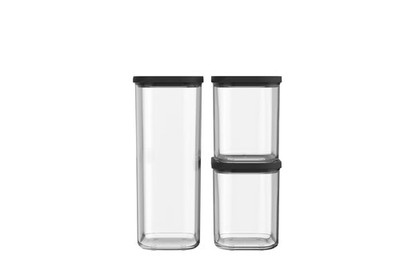Mepal Modula Startset, 3-teilig, schwarz