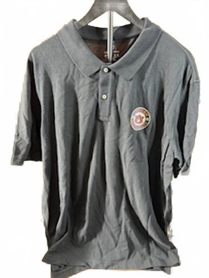 Lands End Auburn Naval ROTC Men's Navy Blue Polo Shirt XXL