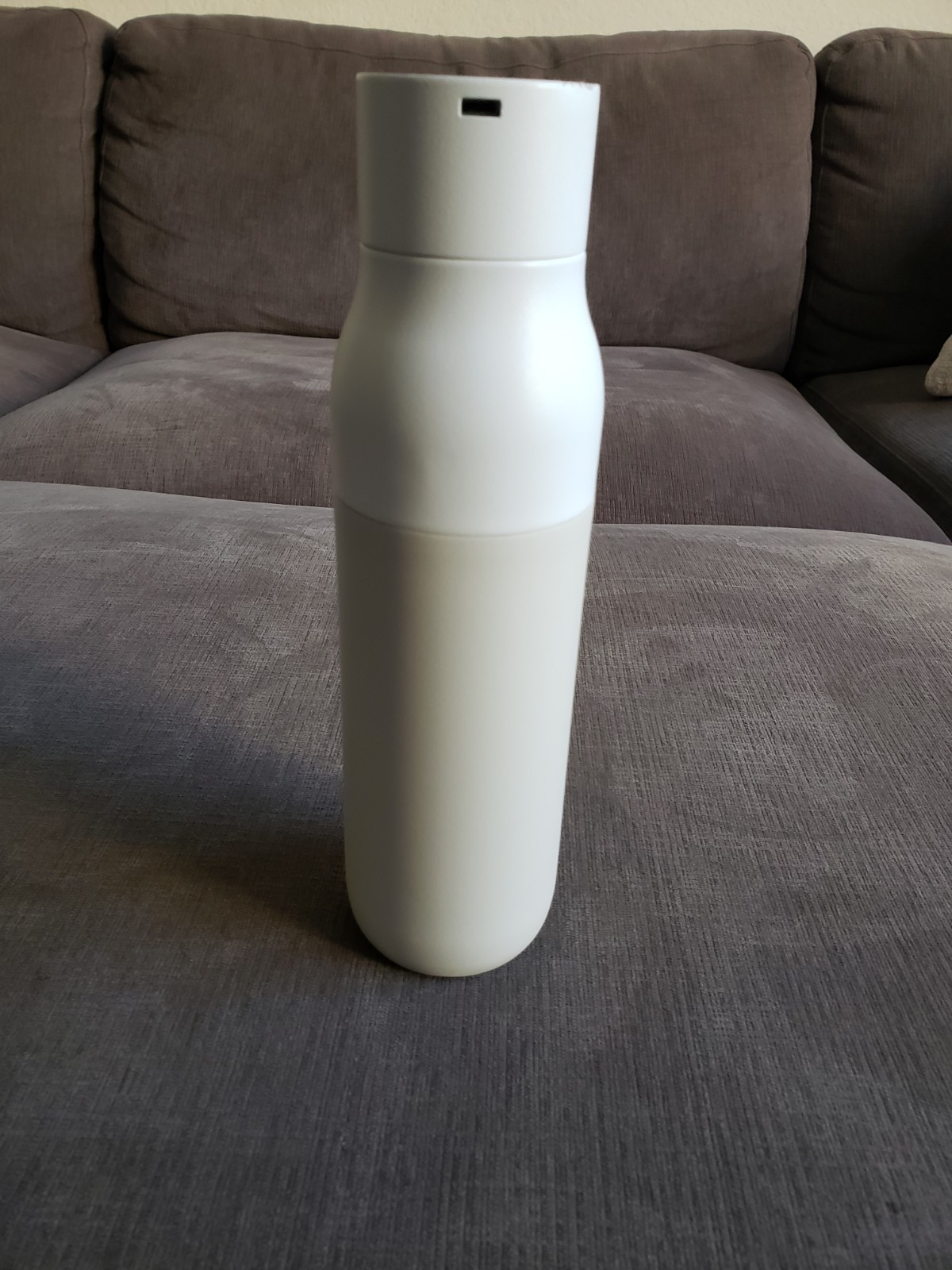 LARQ PureVis Self-Cleaning Insulated Water Bottle Granite White 500ml/17oz