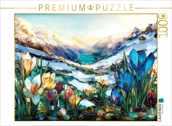 Puzzle Calvendo L'éVeil Du Printemps Dans Les Montagnes | 1000 PièCes, Format As-image