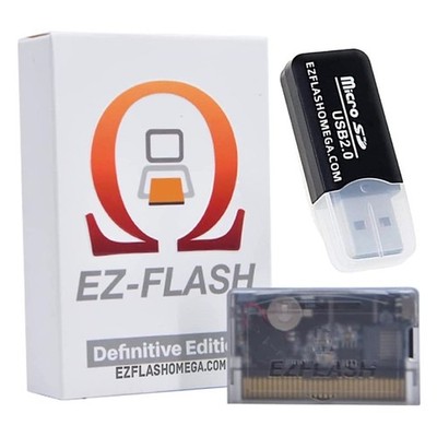 EZ OMEGA Flash Definitive Edition Cartridge Nintendo Game Boy Advance GBA