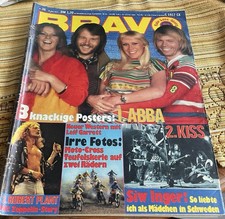 Bravo Nr.36, 25.8.1977,  Ohne Riesenposter: Kiss, ABBA, Mit:Robert Plant, Damned