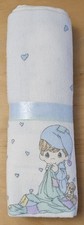 Vintage Boy Girl Unisex Receiving Blanket Precious Moments Sweet Dreams New