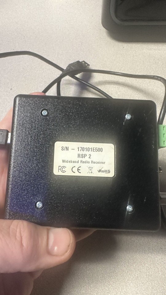 SDRplay RSP2 Software Defined Radio Receiver – Wideband 1 kHz–2 GHz ...