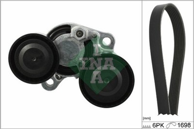 Schaeffler INA Keilrippenriemensatz 529 0206 10 für BMW F04 F86 F80 F83 F26 F30