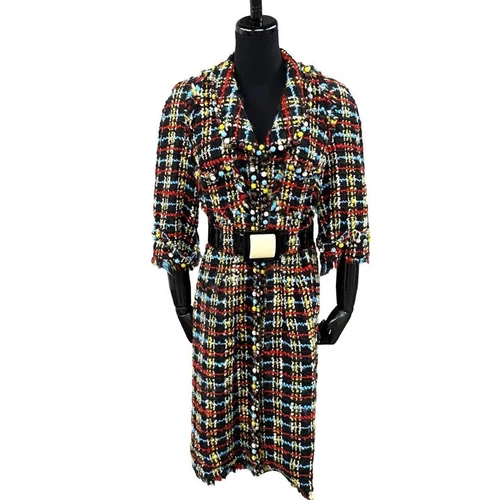 Gonna Giacca Lana Set Up Chanel 2007 Ottime Condizioni Moda Donna 