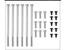 USA SELLER Phat Fat XBox 360 Complete Case & Internal Screw Set