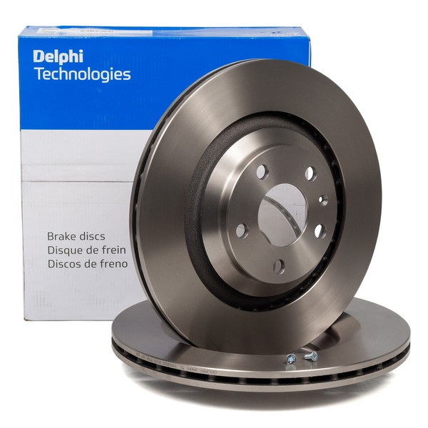 Delphi BG3991 Bremsscheiben Satz Ø 330Mm FüR Audi A6 (C5 C6) PR-1KW/2EE Hinten-image