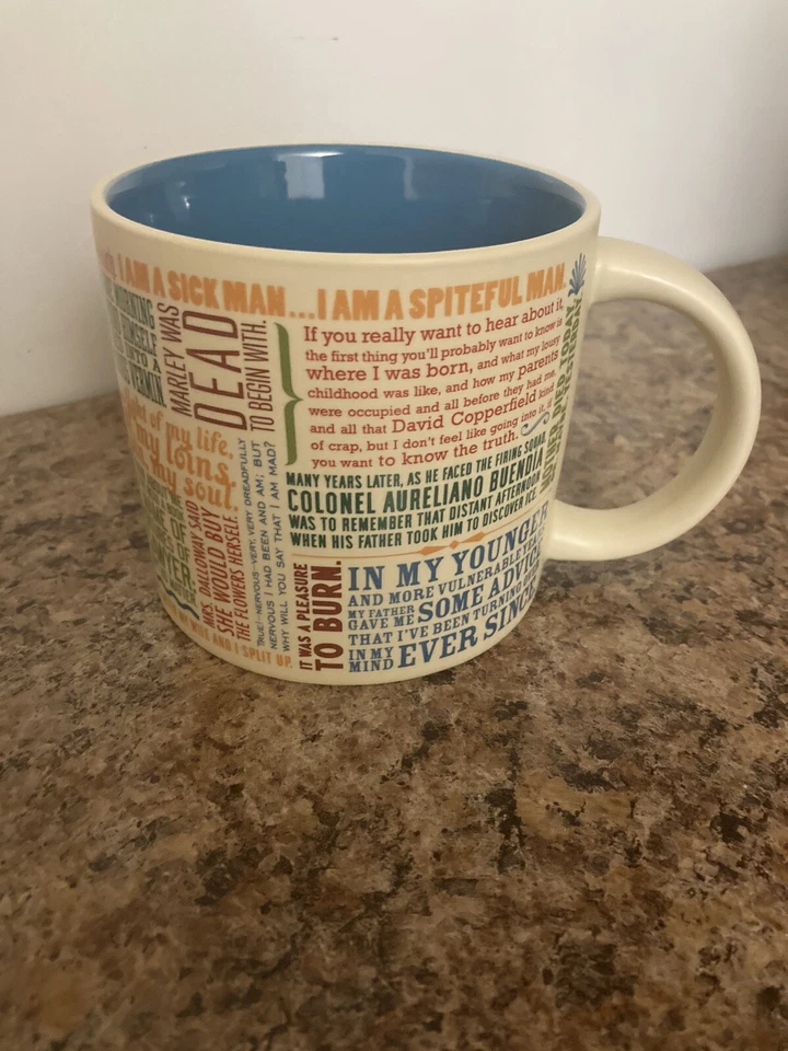 GRAN PRIMERA LÍNEA DE LITERATURA NUNCA Taza de Café Gremio de Filósofos Desempleados Foto 3 de 4