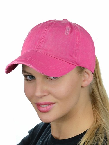 Gorra Ponyflo Cola de Ponyflo Desordenada Bollillo Alto Envejecida Ajustable Algodón Gorra - Imagen 28 de 45