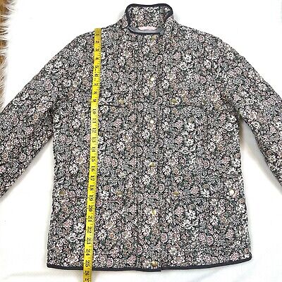 J. Crew Liberty Fabric Quilted Garden Floral Field Jacket J. Crew Liberty Fabric Quilted Garden Floral Field Jacket