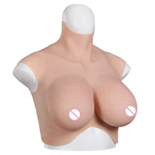 Silicone Fake Boobs Silicone Breast Plate Forms High End Crossdresser Available
