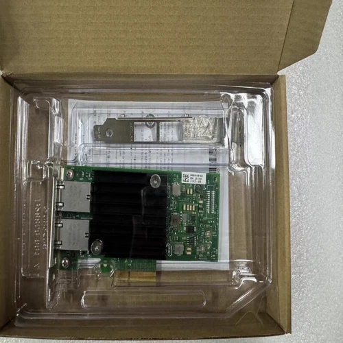 10GB RJ45 Dual Port X550-T2 Intel OEM NIC Converge Ethernet Card Low Bracket