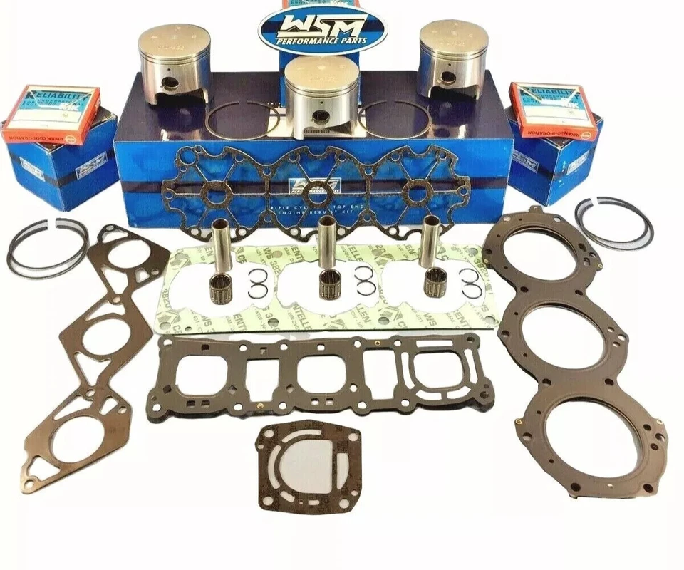 Kit de reconstrucción de extremo superior WSM Std 84 mm 99-04 Yamaha Waverunner SUV 1200 SIN válvula de alimentación Foto 3 de 4