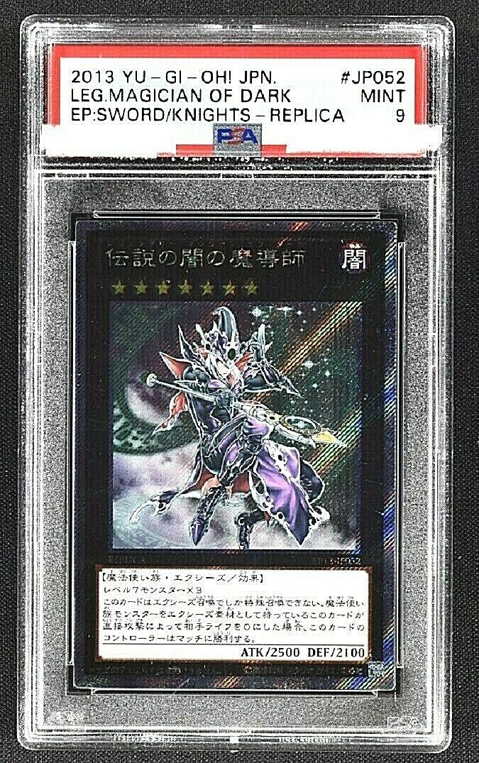 PSA 9 Yugioh Legendary Magician of Dark EP13-JP052 Extra PSA 9 Yugioh Legendary Magician of Dark EP13-JP052 Extra