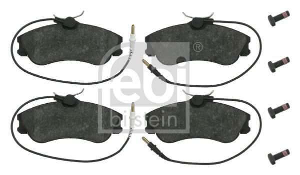 Febi Bilstein 16237 Bremsbelagsatz, Scheibenbremse FüR CitroËN Peugeot-image