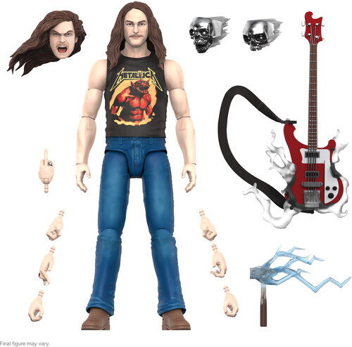 SUPER7 ULTIMATES Metallica CLIFF BURTON VARIANT IN STOCK! - Picture 2 of 4