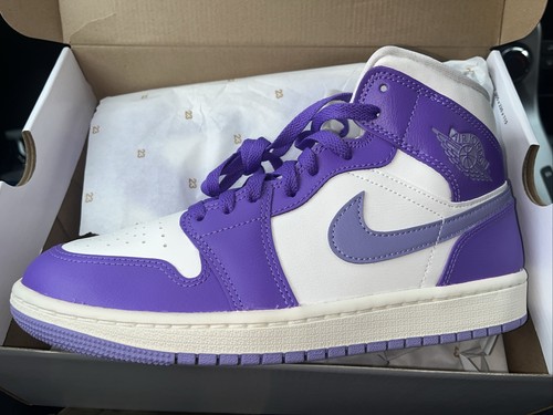 Nike Air Jordan 1 Mid Damenschuhe "Action Purple" (BQ6472-504) NEU - Bild 5 von 11
