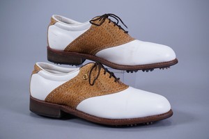 footjoy classic white golf shoes
