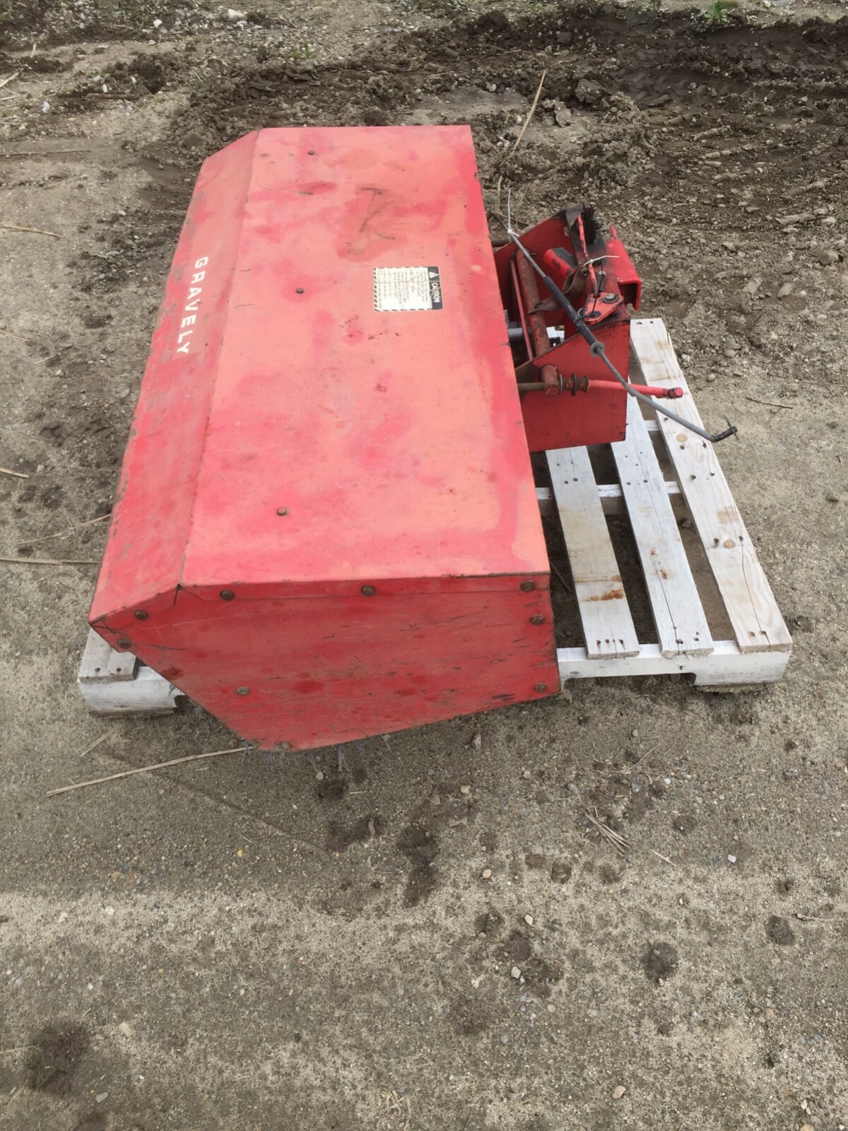 Gravely 44inch Power Brush eBay