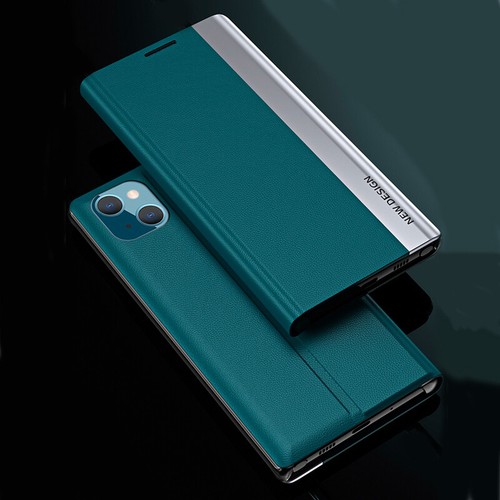 Slim PC Leather Flip Case Stand Cover for iPhone 16e/16/15/14/13/12/11 XR X SE 8 - Picture 8 of 19
