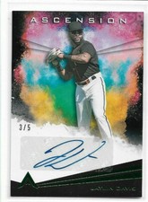 2021 Chronicles Baseball Jaylin Davis Ascension Emerald Auto 3/5