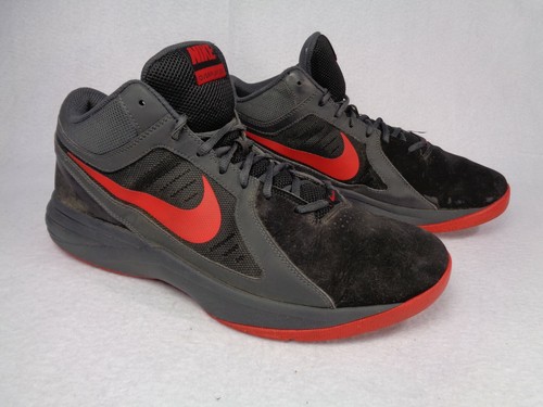 nike overplay viii black and red