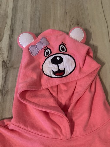 Yellowstone National Park Wild Child Hoodie Kids 4T Infinity Apparel Pink Bear - Picture 3 of 6