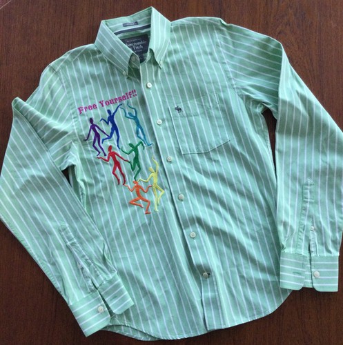 Pride Gay Embroidered Dancers | eBay