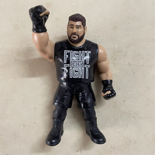 Collectible WWE Kevin Owens Mattel Retro Action Fi...